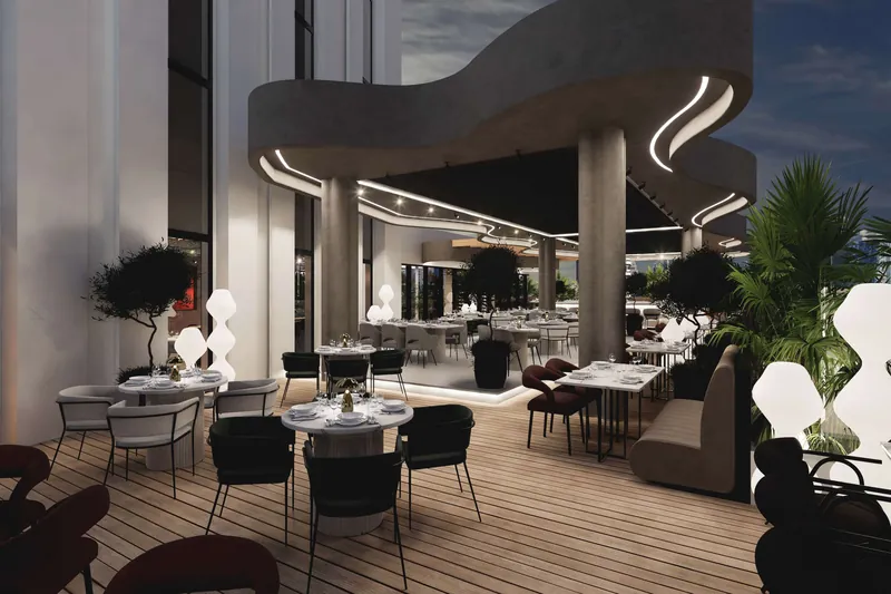 iT Restaurant, Malta — DIM Mobilya