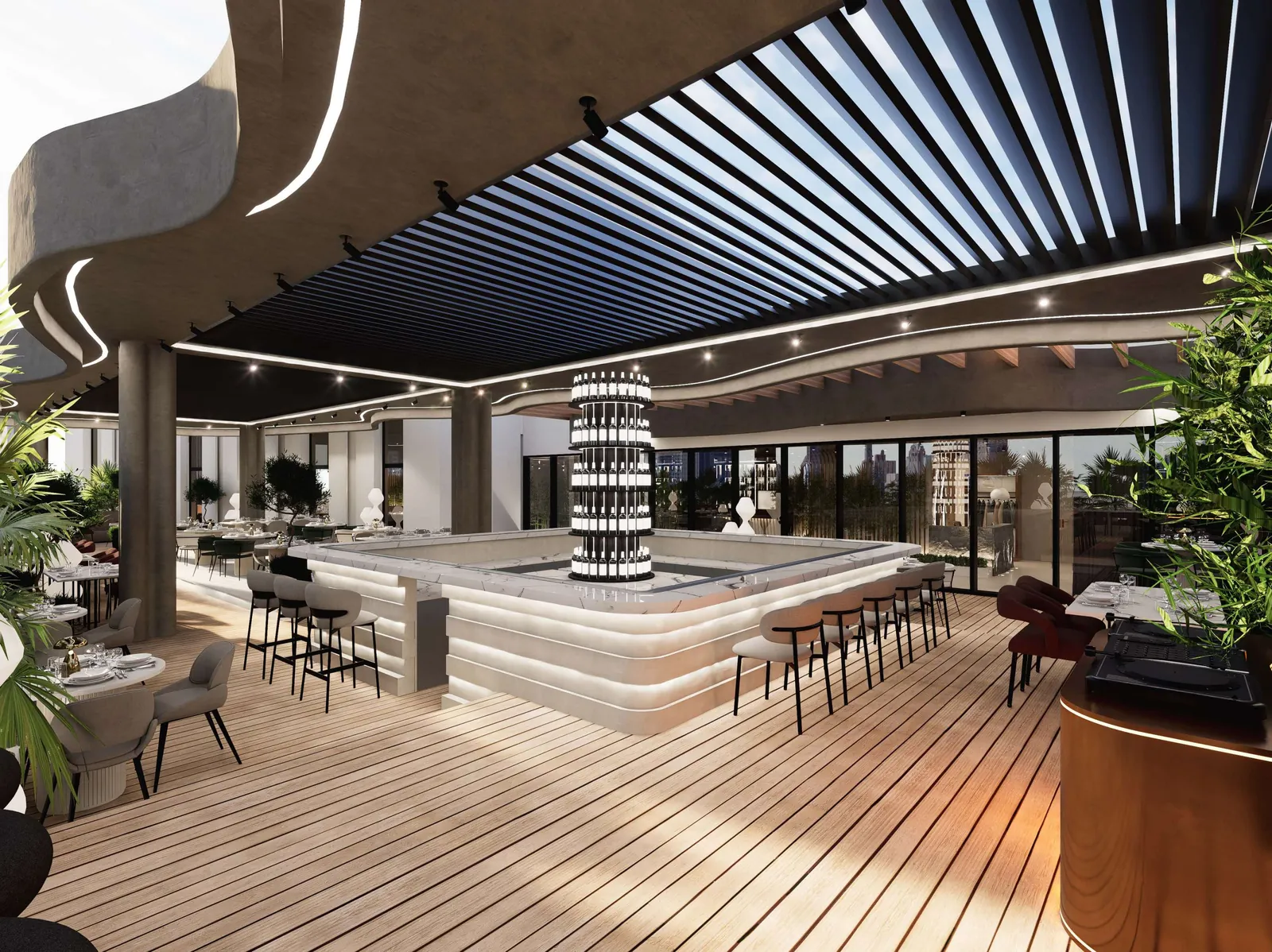 iT Restaurant, Malta — DIM Mobilya