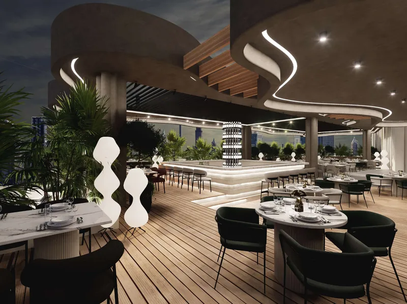 iT Restaurant, Malta — DIM Mobilya
