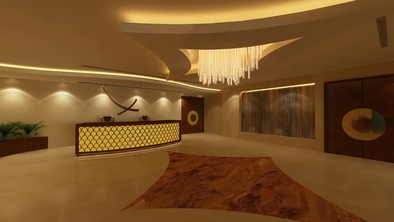 Reception lobby — majlis & recreation facility, DIM Mobilya