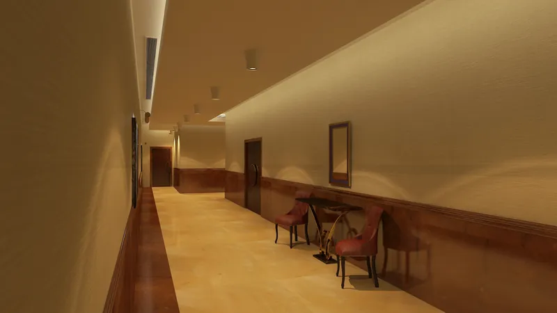 Corridor — majlis & recreation facility, DIM Mobilya