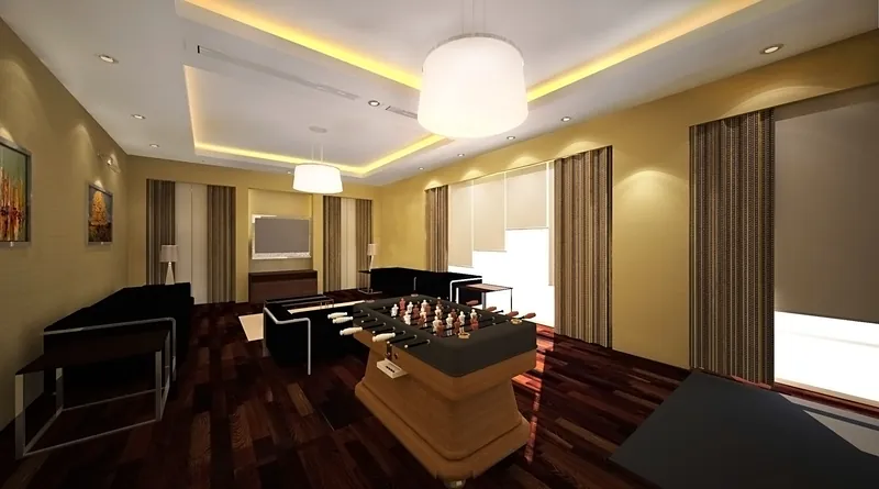 Games room — majlis & recreation facility, DIM Mobilya