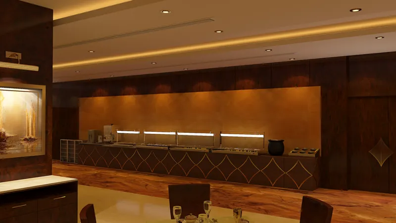 Restaurant — majlis & recreation facility, DIM Mobilya