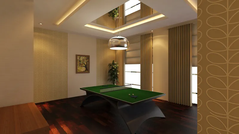 Billiard room — majlis & recreation facility, DIM Mobilya
